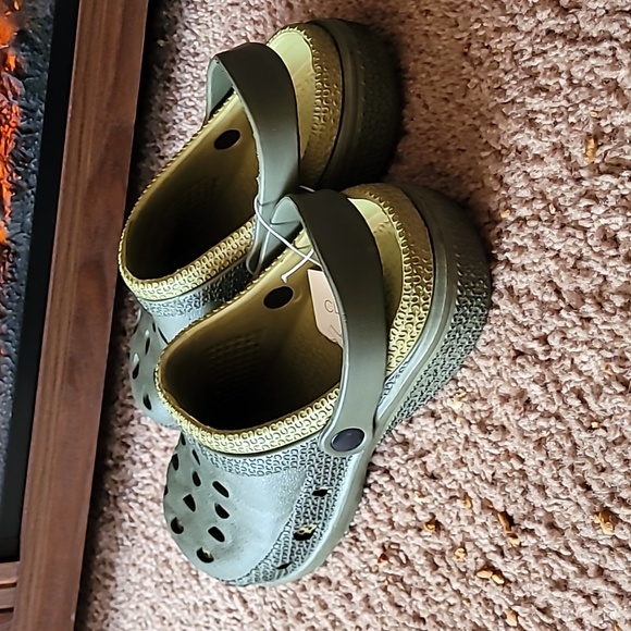 Green clogs men's olive clogs green men's clogs green clogs green men's clogs 10 - Picture 6 of 12